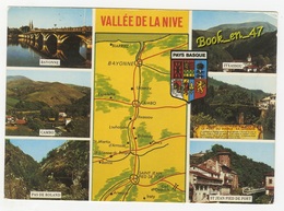 {79250} Pays Basque , Vallée De La Nive , Carte Et Multivues ; Bayonne , Cambo , Itxassou , Saint Jean Pied De Port - Cartes Géographiques