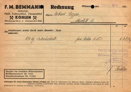 3479 - F.M. Bemmann Mittweida - Rechnung Stempel - 1900 – 1949