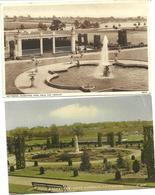 2 POSTCARDS WICKSTEED PARK GARDENS KETTERING - NORTHAMPTONSHIRE - Northamptonshire