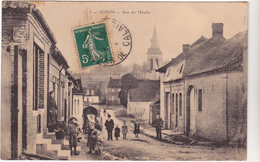 62  DIVION  - Rue Du Moulin - CPA  N/B 9x14  BE - Divion