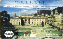 Colombia - CO-MT-01, Tamura, Palace Narino, Bogota, 3,000 $, Used As Scan - Colombia