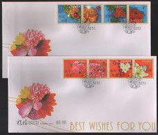 2001 Rep.Of CHINA - FDC -Personal Greeting Stamps( Five Covers) - Covers & Documents