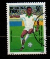 BURKINA-FASO : Y&T (o) 847-848 " Youssouf Fofana  & F.J. Bocandé " - Copa Africana De Naciones