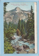 BEAUTIFUL  CALIFORNIA  -  NORTH  DOME  -  YOSEMITE  VALLEY  . HEIGH  3725 M.  -  1908  - - Yosemite