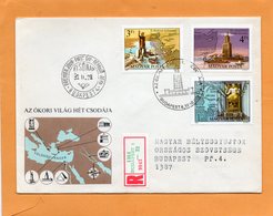 Hungary 1980 FDC Mailed - FDC