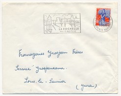 Enveloppe - OMEC Secap - LA ROCHELLE (Charente Maritime) - Ville Océane - 1960 - Sellados Mecánicos (Publicitario)
