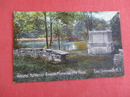 General Nathaniel Greene Memorial  The Forge  East Greenwich  - Rhode Island      Ref 3129 - Altri & Non Classificati