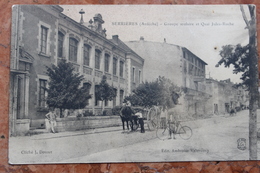 SERRIERES (07) - GROUPES SCOLAIRE ET QUAI JULES ROCHE - Serrières