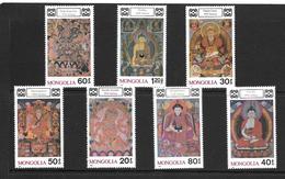 MONGOLIE 1989 BOUDDHA  YVERT N°1711/17  NEUF MNH** - Buddhism