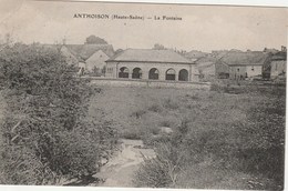 ANTHOISON   70  HAUTE SAONE   CPA   LA FONTAINE - Autres & Non Classés