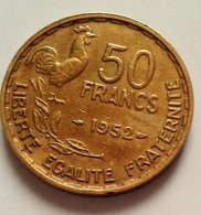 France, Guiraud, 50 Francs, 1952 (B05 20) - 50 Centimes