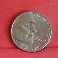 USA 5 CENTS 2005 D -    KM# 368 - (Nº27258) - 1938-…: Jefferson