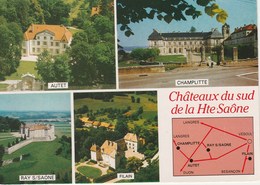 AUTET   70  HAUTE SAONE     CPM   MULTIVUES  LES CHATEAUX - Otros & Sin Clasificación