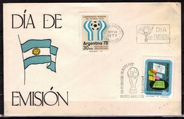 ARGENTINE   FDC  Cup 1978   Football  Soccer Fussball - 1978 – Argentine