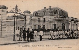 ANGERS -  LEcole Du Génie . Entrée Des Ateliers.' - Angers