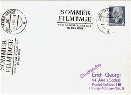 DDR / GDR - Ganzsache Postkarte Gestempelt / Postcard Used (S777) - Private Postcards - Used