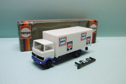 Herpa - CAMION MERCEDES BENZ Langnese Iglo Réf. 814390 Neuf NBO HO 1/87 - Veicoli Da Strada