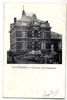 Zottegem Chateau Lauwereissens V.E.D. Verstuurd 1909 Stempel Vlissingen - Zottegem