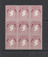 Yvert 80 ** Neuf Sans Charnière MNH Bloc De 9 - Unused Stamps