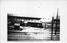 ¤¤  -   Carte-Photo D'une Locomotive En Gare  -  Train , Chemin De Fer    -  ¤¤ - Trains