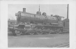 ¤¤  -   Carte-Photo D'une Locomotive En Gare Du Réseau Etat   -  Chemin De Fer    -  ¤¤ - Eisenbahnen