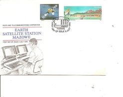Espace - Station Satellite MAZOWE ( FDC Du Zimbabwé De 1985 à Voir) - Afrika