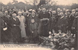 FROSSAY - Obsèque De L'Aviateur MANEYROL En 1923 - Mr Le Président De L'Aéro-Club Prononce Son Discours - Frossay