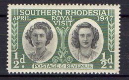 RHODESIS DU SUD  ( POSTE ) : Y&T  N°  67/68  TIMBRES  NEUFS  SANS  TRACE  DE  CHARNIERE . - Southern Rhodesia (...-1964)
