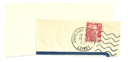 LOIRET - Dépt N° 45 = CHATEAUNEUF S/ LOIRE 1950 =  FLAMME Recherchée = DAGUIN Muette ' 5 Lignes Ondulées ' - Mechanical Postmarks (Other)