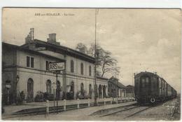 1 Cpa Ars Sur Moselle - La Gare - Ars Sur Moselle