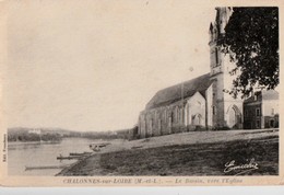 CHALONNES Sur LOIRE -- Le Bassin Vers L'Eglise. - Chalonnes Sur Loire