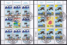 Yugoslavia, Universal Children's Day, 2002, Miniature Sheet, CTO - Oblitérés