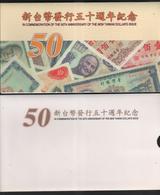 Taiwan 50 Yuan 1999 Plastic-polymer **UNC** With Cover - Taiwan