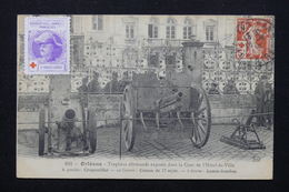 FRANCE - Vignette Du Général Franchet D'Esperey Sur Carte Postale Pour Les Pays Bas En 1916 - L 21243 - Lettere