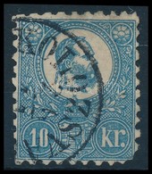 O 1871 Kőnyomat 10kr IX. Típus 'KOLOZSVÁ(R)' (sarokfog Hiány / Missing Corner Perf.) - Autres & Non Classés