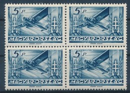 ** 1936 Repülő 5P Négyestömb (20.000) - Autres & Non Classés