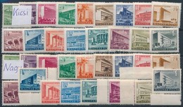 ** * 1951/53 Épületek I. Kis és Nagy Képméretű Sorok - Autres & Non Classés