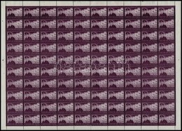 ** 1943 Repülő Alap V. Teljes ív, Az ív 11. Bélyegén Az Első Repülőből Függőleges Csík Nyúlik Ki (11.100) - Otros & Sin Clasificación