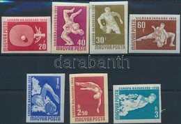 ** 1958 Sport (III.) Vágott Sor (6.000) - Otros & Sin Clasificación