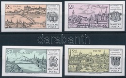 ** 1971 Budapest '71 (III.) Vágott Sor (3.000) (2Ft Buda 1600 Bélyegen Betapadás) - Other & Unclassified