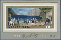 ** 1973 Festmény (XI.) - Csontváry Vágott Blokk (5.000) - Autres & Non Classés