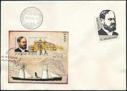 1988 Bélyegnap (61.) Vágott Blokk FDC (7.000) - Autres & Non Classés