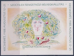 ** 1988 Szocfilex Vágott Blokk (4.000) - Other & Unclassified