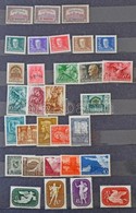 ** * 1920-1963 Magyar Sorok, Benne Sok Postatiszta, Az 1950-es évekből Jó Középsorok Is, 10 Lapos A4-es Berakóban - Sonstige & Ohne Zuordnung