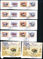 2005 Élő örökségünk 9 Sor és 9 Blokk FDC Kivágásokon (bélyegzett ár 16.740) - Other & Unclassified