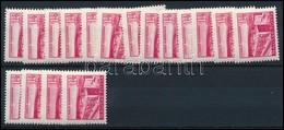 ** 1953 Épületek 12f Kis Képméret 17 Db Bélyeg (11.050) - Other & Unclassified