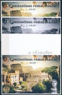 ** 2016/14 Constantinus 4 Db-os Emlékív Garnitúra (28.000) - Autres & Non Classés