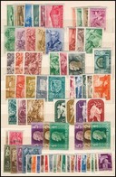 ** 1938-1943 Összeállítás A/5-ös Berakólapon: 15 Sorozat, 1 önálló Bélyeg (9.300) - Other & Unclassified