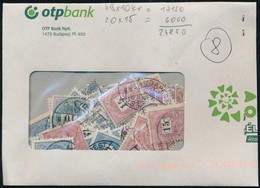 O 1898 87 Db Feketeszámú Bélyeg 12 : 11 3/4 Fogazással ömlesztve Borítékban (24.850) (5kr, 10kr és 15kr) - Autres & Non Classés