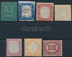 (*) * O 7 Olasz Klasszikus Bélyeg / Italy 7 Classic Stamps - Altri & Non Classificati